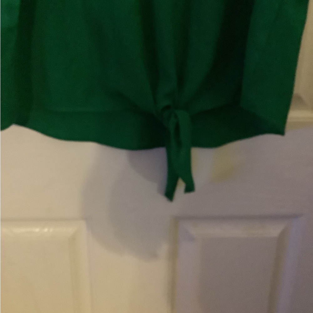 OLM Brand blouse, beautiful green color, size XL - Picture 3 of 6